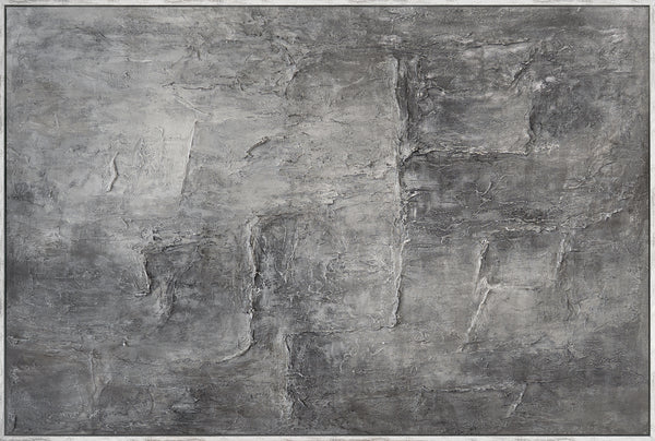 Hand-painted pictures in frames, textured abstract art "Memory of Stone"