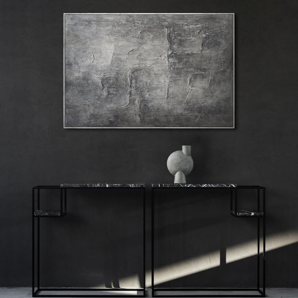 Abstrakte Wandkunst in ruhigen Farbtönen für moderne Interieurs