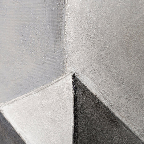 Abstrakte Wandkunst in ruhigen Farbtönen für moderne Interieurs