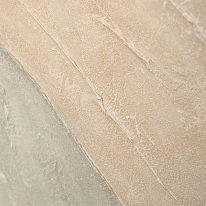 Acrylbild auf Leinwand „Spuren des Regens“ – Moderne Wandkunst mit Struktur