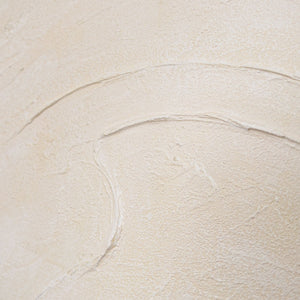 Zeitgenössische abstrakte Wandkunst mit Struktur, minimalistisches Design