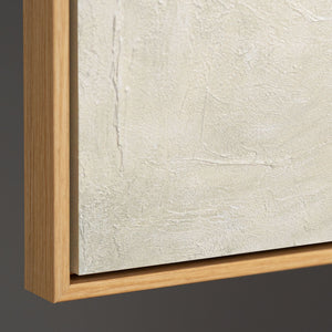 Acrylbild auf Leinwand „Spuren des Regens“ – Moderne Wandkunst mit Struktur