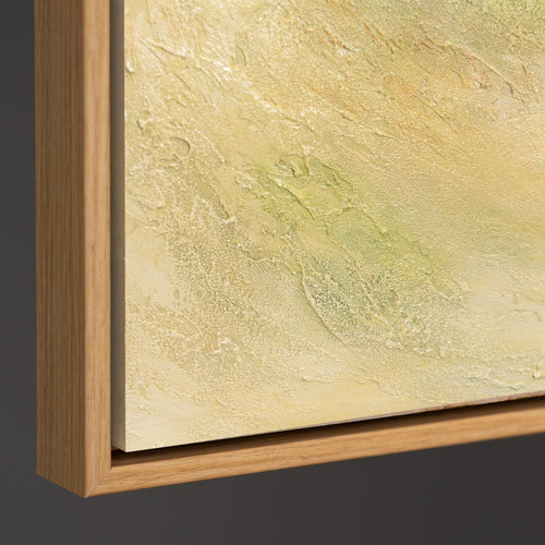 Zeitgenössische abstrakte Wandkunst mit Struktur, minimalistisches Design
