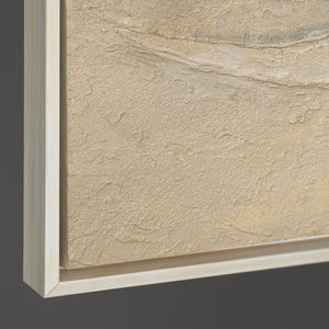 Abstraktes Wandbild mit hochwertigem Rahmen im modernen Stil