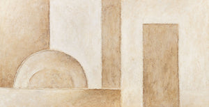 Hand-Painted Paintings on Canvas – Modern Wall Art for Living Room "Space of Forms"