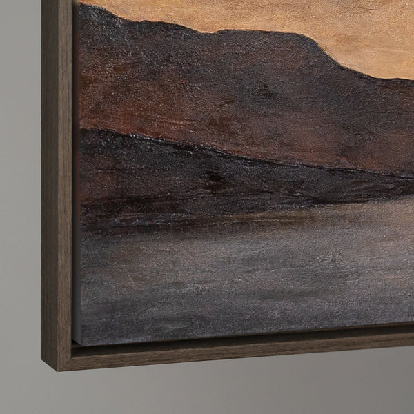 Hand-Painted Landscape Art Paintings "Soft Dawn"