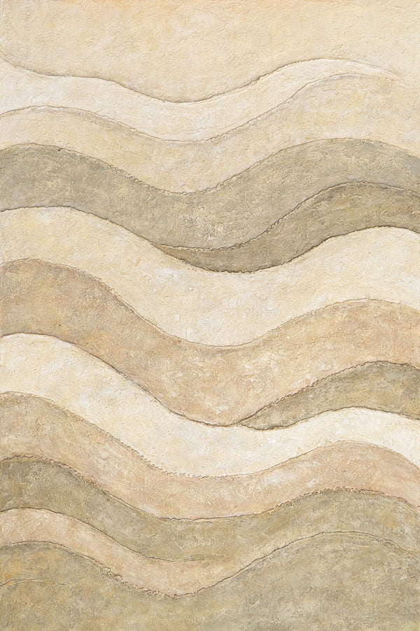 Acrylmalerei mit feiner Struktur