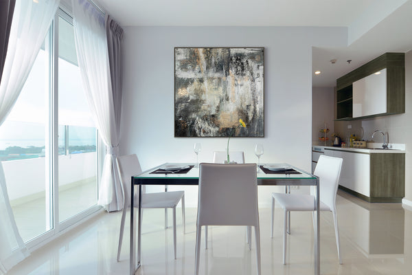 painting over acrylic paint large wall art for dining room