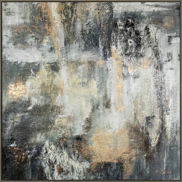 Künstlerische Acrylmalerei Struktur Deko