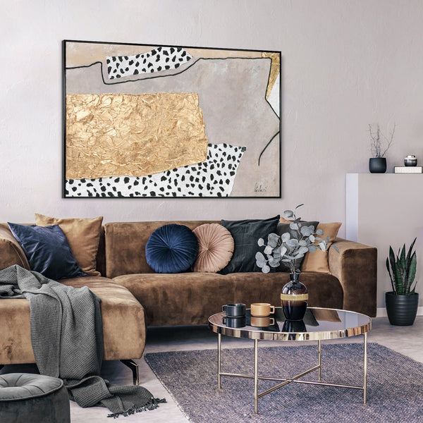 abstract canvas wall art