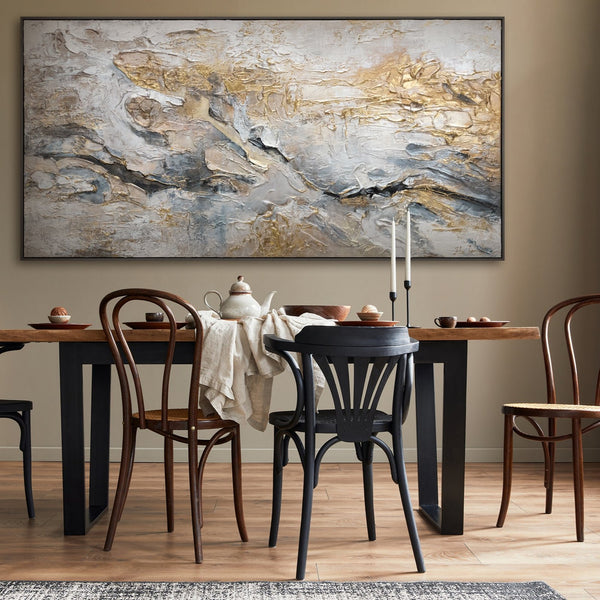 dining room paintings with acrylic on canvas