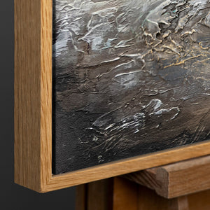 Rahmen aus natürlichem Holz – Detail