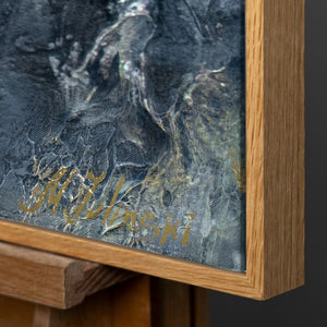 Rahmen aus natürlichem Holz – Detail