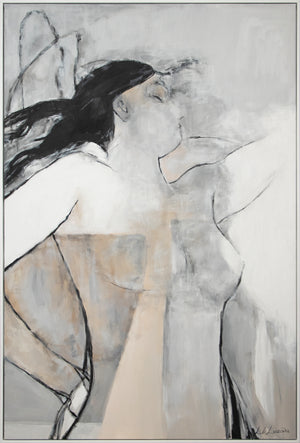 Handgemaltes Acrylbild auf Leinwand