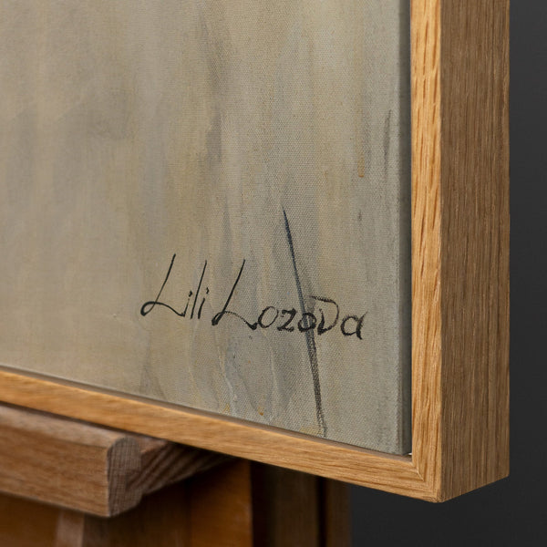 Rahmen aus natürlichem Holz – Detail