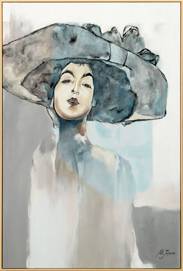 Künstlerische Acrylmalerei Struktur Deko