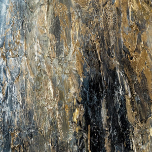 blattgold auf acrylbild auftragen