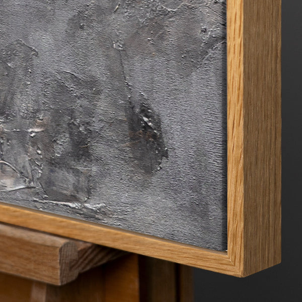 Rahmen aus natürlichem Holz – Detail