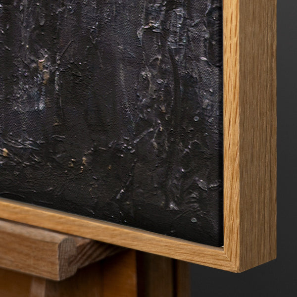 Rahmen aus natürlichem Holz – Detail