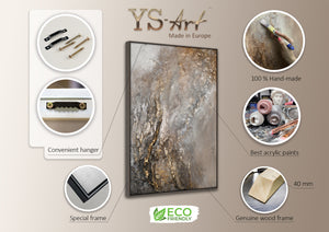 Abstrakte Wandkunst modern