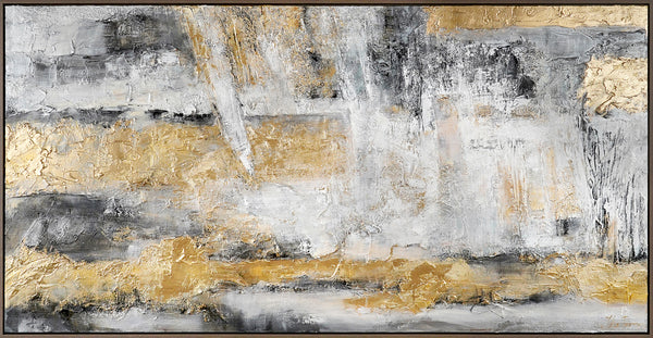 Acryl Wandbild Struktur Modern Deko