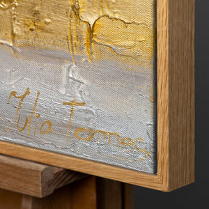 Rahmen aus natürlichem Holz – Detail