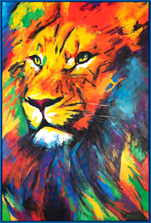 Handgemaltes Acrylbild auf Leinwand