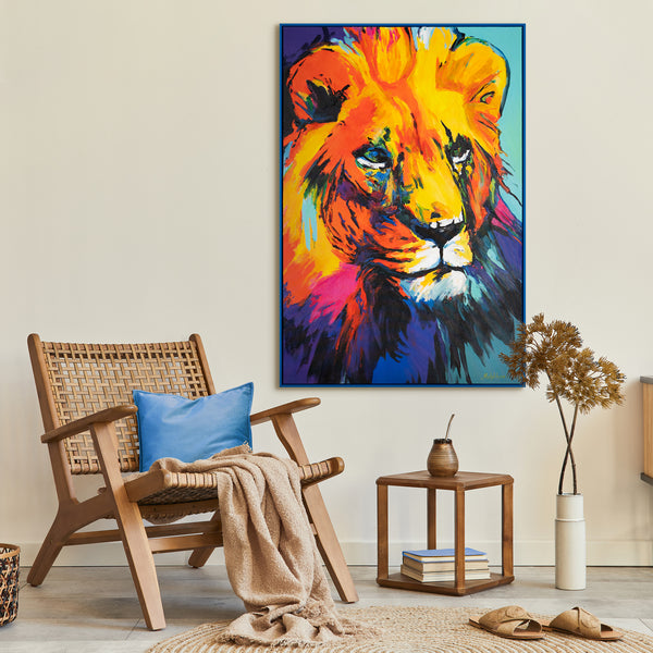 realistic art animal acrylic painting