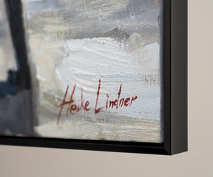 Painting for living room with frame "Urban atmosphere"