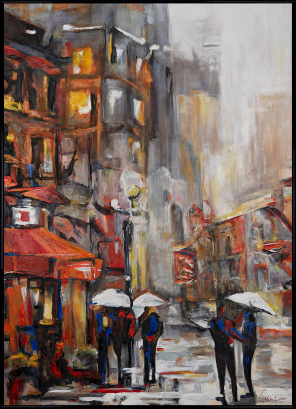 Künstlerische Acrylmalerei Struktur Deko