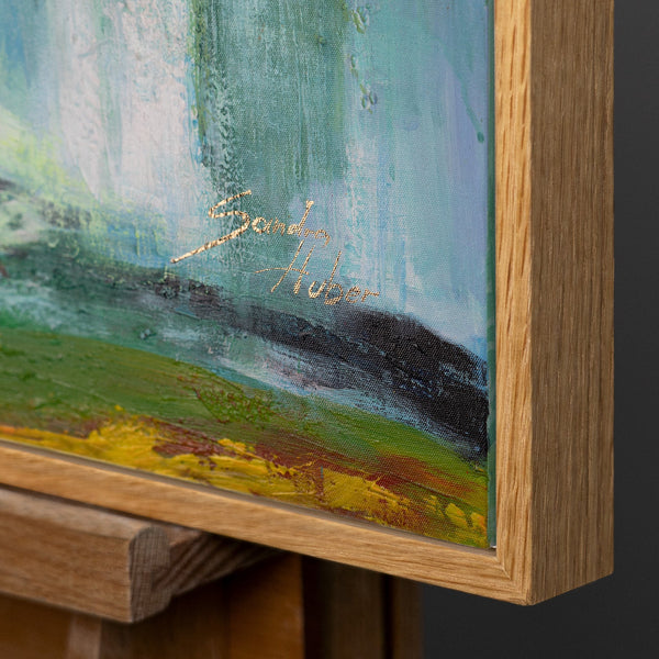 Rahmen aus natürlichem Holz – Detail