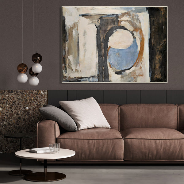 Wall picture for living room "Geometry of color and texture II"