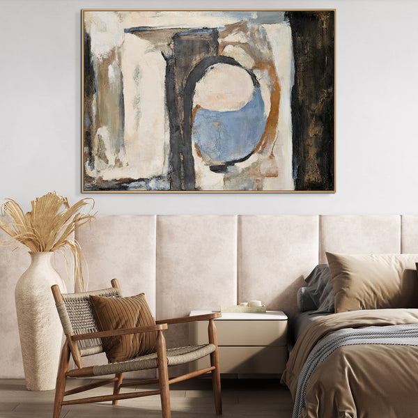 Wall picture for living room "Geometry of color and texture II"