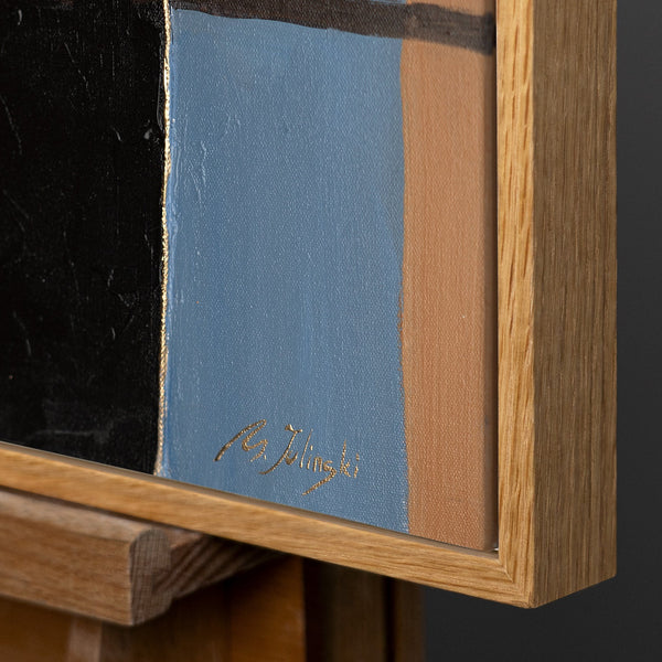 Rahmen aus natürlichem Holz – Detail