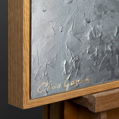 Rahmen aus natürlichem Holz – Detail