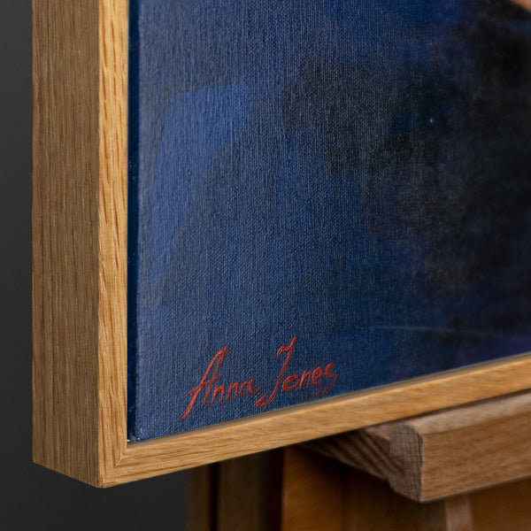 Rahmen aus natürlichem Holz – Detail