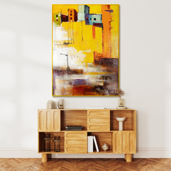 framed painting for living room, framed art painting, abstract drawing for sale, artwork painting, colorful painting