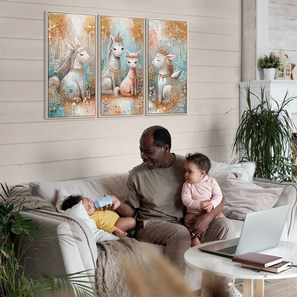 Leinwandbild Acryl Struktur Wandkunst