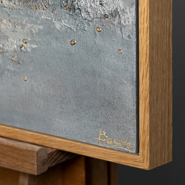 Rahmen aus natürlichem Holz – Detail