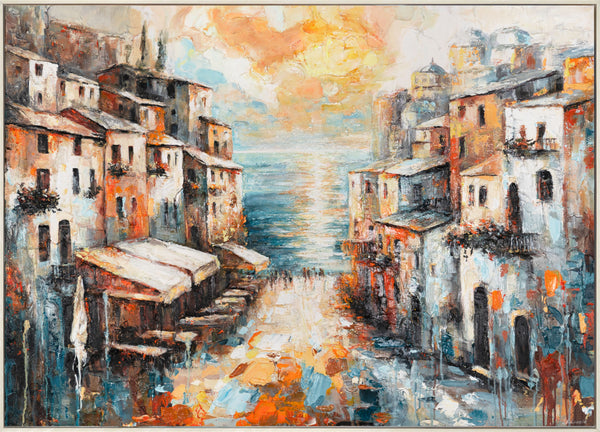 Künstlerische Acrylmalerei Struktur Deko