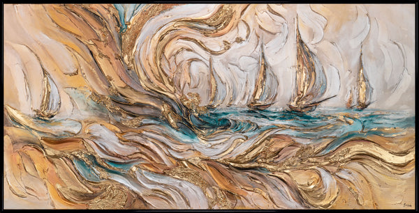 Künstlerische Acrylmalerei Struktur Deko