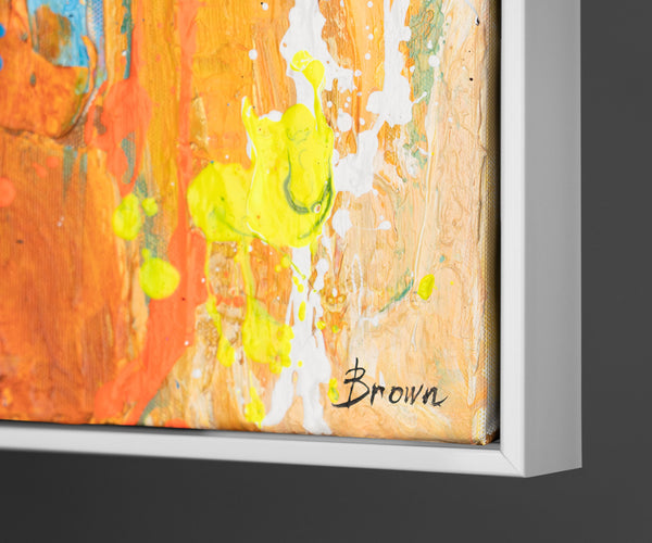 Luxury Gold Painting "Elegant Reflections" – Abstract Wall Art with Gold and Grey