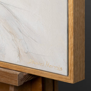 Rahmen aus natürlichem Holz – Detail