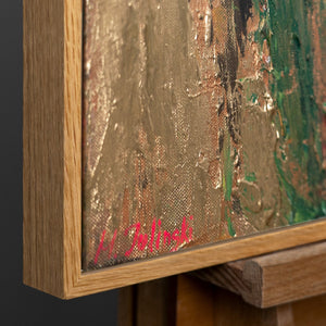 Rahmen aus natürlichem Holz – Detail
