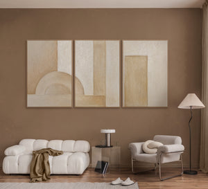 Hand-Painted Paintings 3d "Space of Forms"