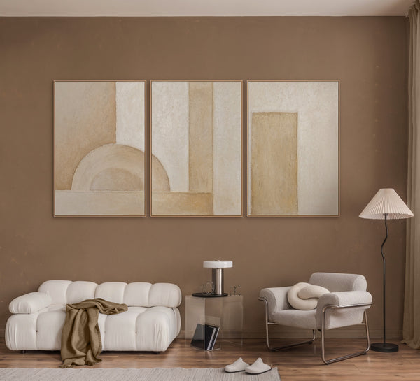 Hand-Painted Paintings 3d "Space of Forms"