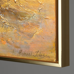 Handgemalte religiöse Kunst „Strahlkraft des Glaubens“ – Christus am Meer