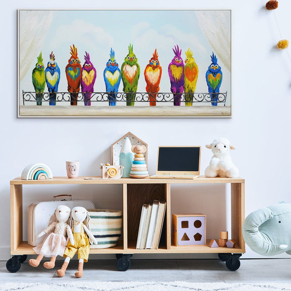 acrylic wall art for children's room