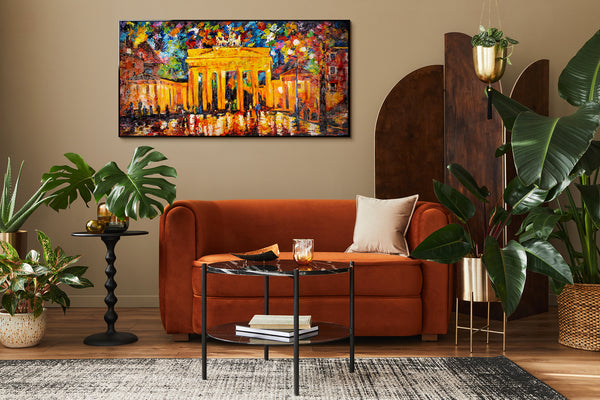 unique painting for living room