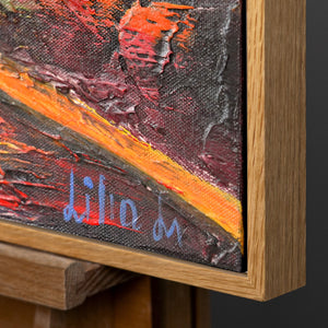 Natürlicher Holzrahmen in Nahaufnahme